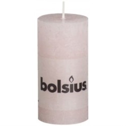 Bolsius Rustiekkaars 100/50 Pastel Roze - Eigenlicht.eu