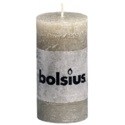 Bolsius Rustiekkaars 100/50 Kiezelgrijs - Eigenlicht.eu