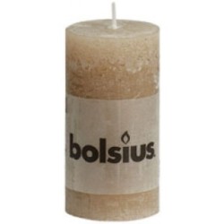 Bolsius Rustiekkaars 100/50 Pastel Beige - Eigenlicht.eu