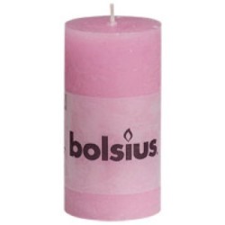 Bolsius Rustiekkaars 100/50 Roze - Eigenlicht.eu