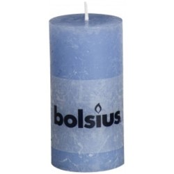 Bolsius Rustiekkaars 100/50 Jeans Blauw - Eigenlicht.eu